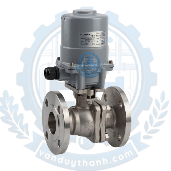 Van Bi Mặt Bích Điều Khiển Điện DN20 - DN200