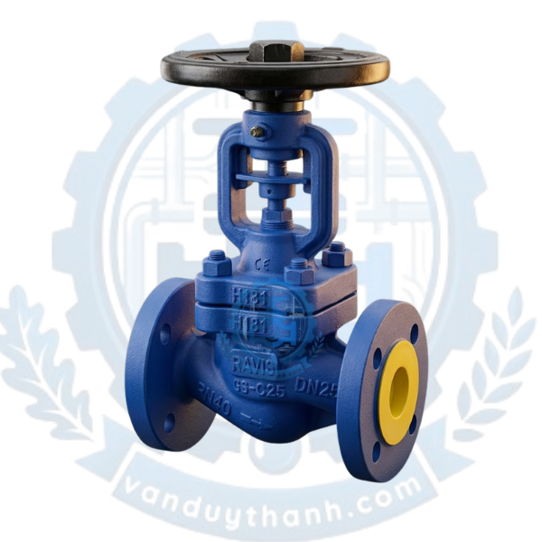 Van Cầu Hơi Gang Mặt Bích PN16 / DN20-DN350