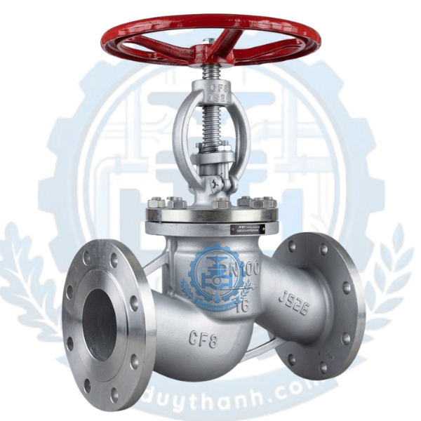 Van Cầu Hơi Inox 304 Mặt Bích J41W-16P