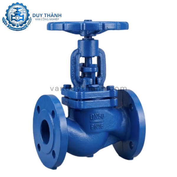 Van Cầu Hơi Thép Mặt Bích PN16, PN 25, PN40