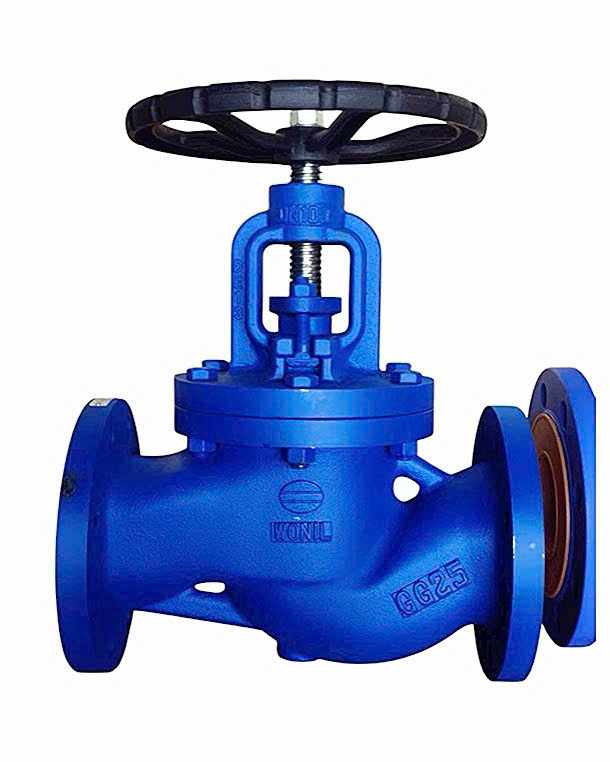 VAN CẦU HƠI WONIL MẶT BÍCH PN16