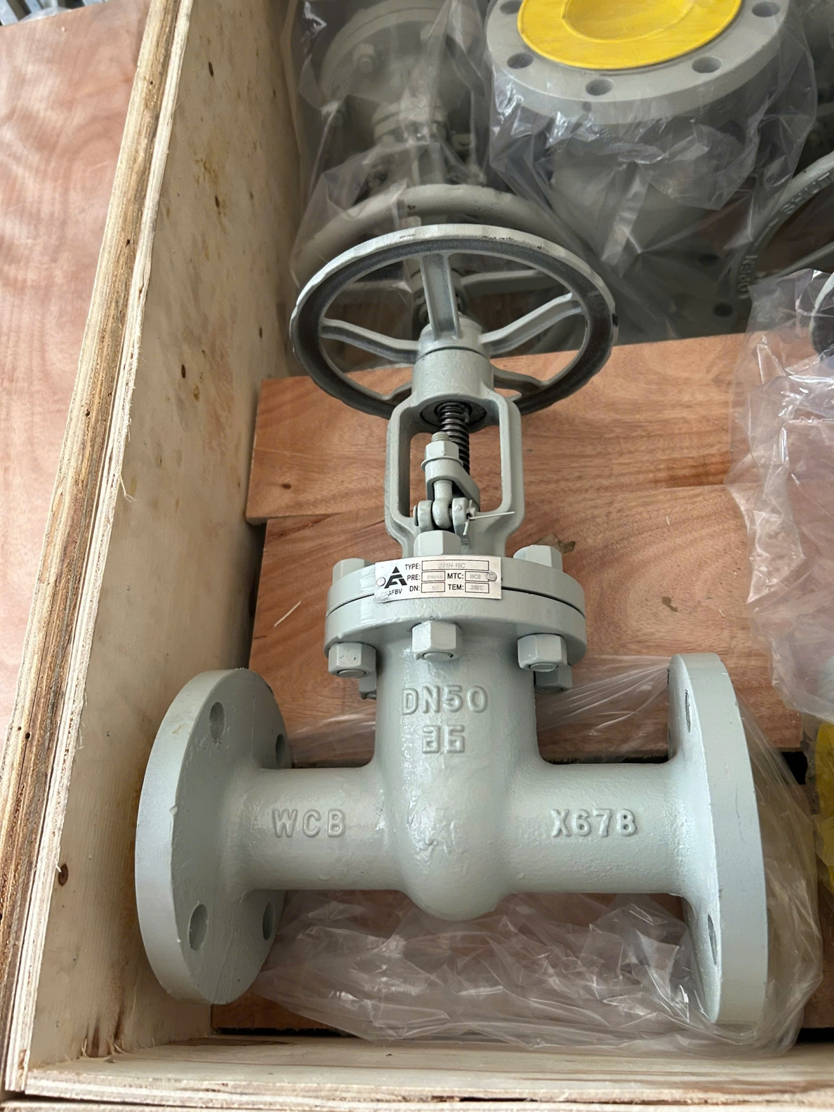 VAN CỔNG THÉP WCB MẶT BÍCH PN16 Z41H-16C