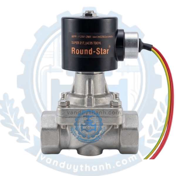 Van Điện Từ Hơi Inox 304 Nối Ren Rsps-15jf, 20jf, 25jf