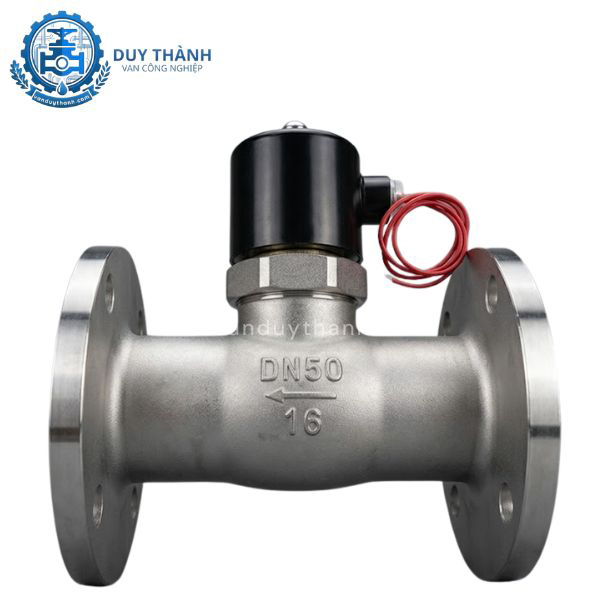Van Điện Từ Hơi Mặt Bích Inox 304 Hewcho