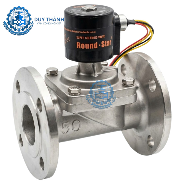 Van Điện Từ Hơi Mặt Bích RSPS ROUND STAR