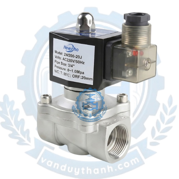 Van Điện Từ Inox Hewcho Ren DN15 - DN50