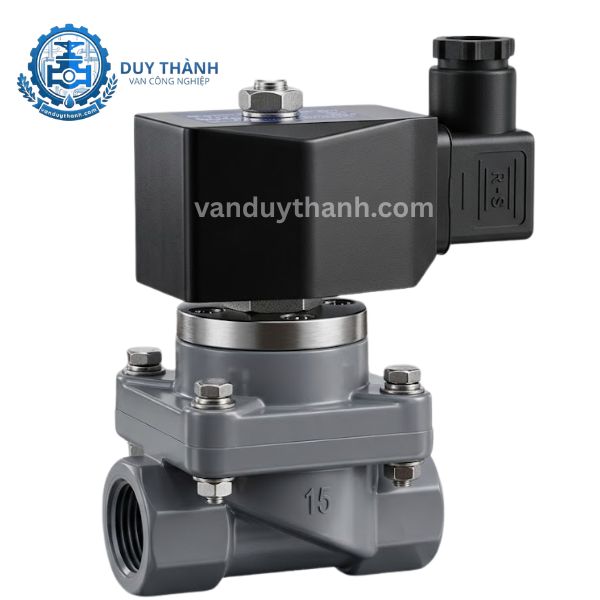 Van Điện Từ Nhựa Chịu Hóa Chất