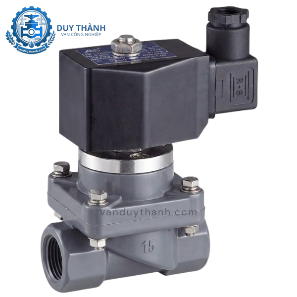 Van Điện Từ Nhựa Nối Ren ZCF-PU-20ES
