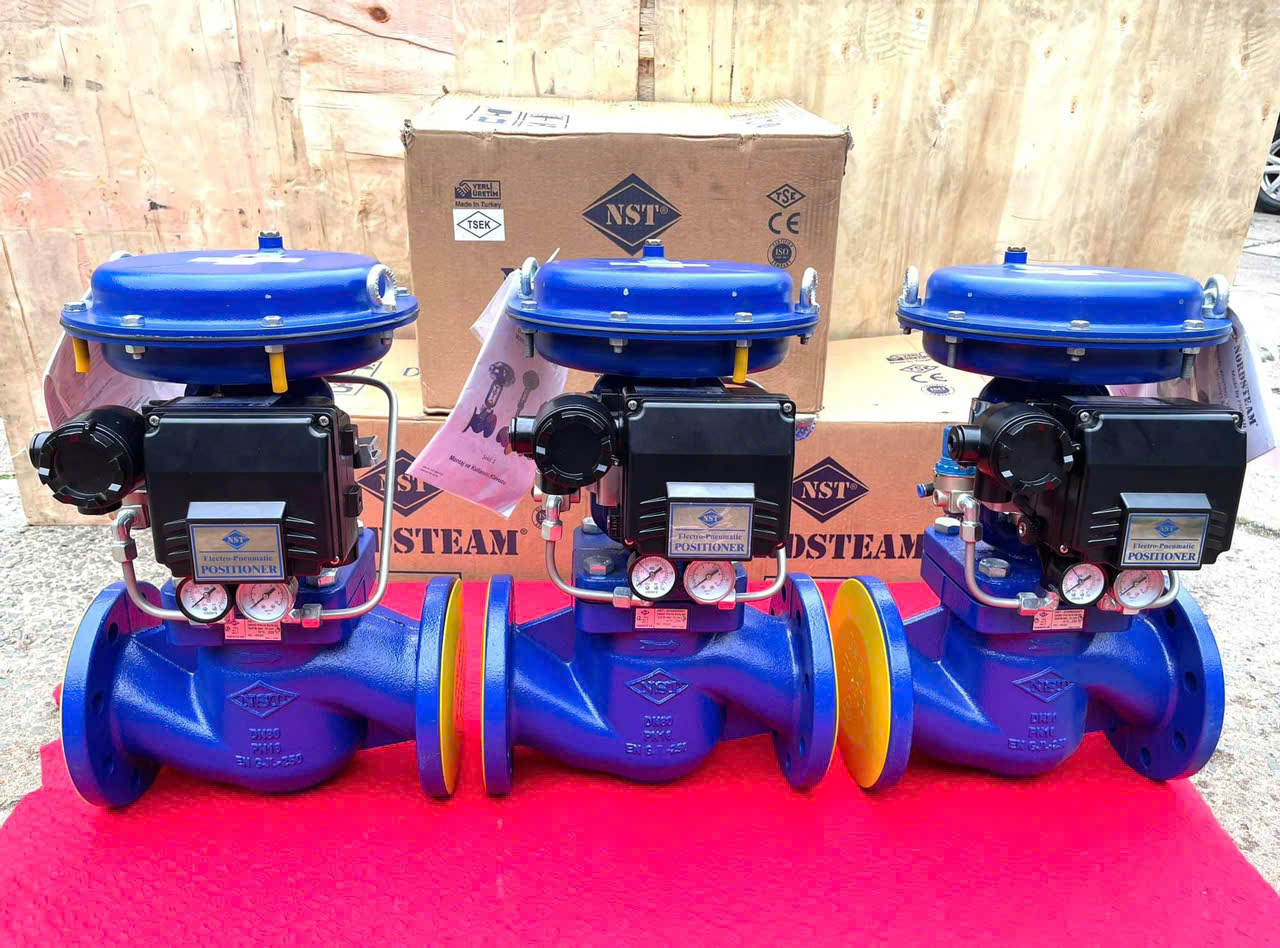 VAN CẦU HƠI KHÍ NÉN TUYẾN TÍNH NST OKV1