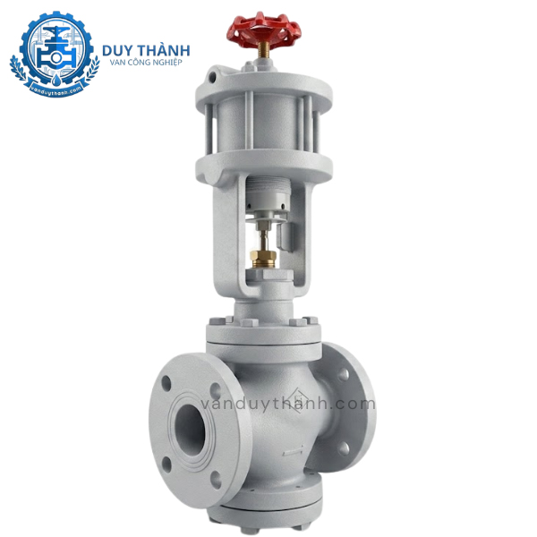 Van Dù Mặt Bích 10K Điều Khiển Khí Nén TL-51