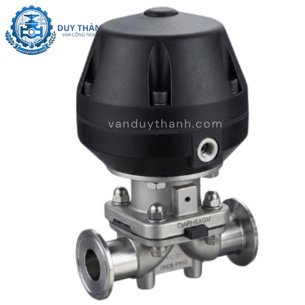 ​​​​​​​Van Màng Inox Vi Sinh Khí Nén 
