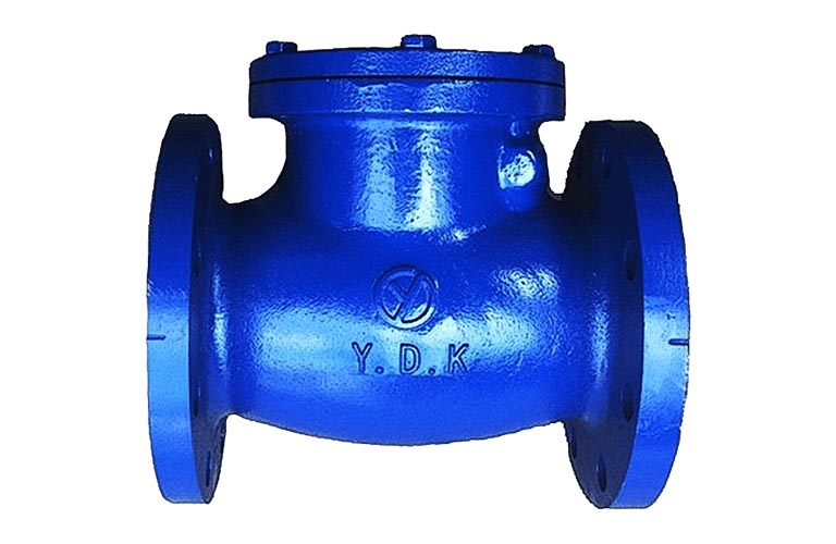 VAN MỘT CHIỀU LÁ LẬT MẶT BÍCH 10K YDK KOREA