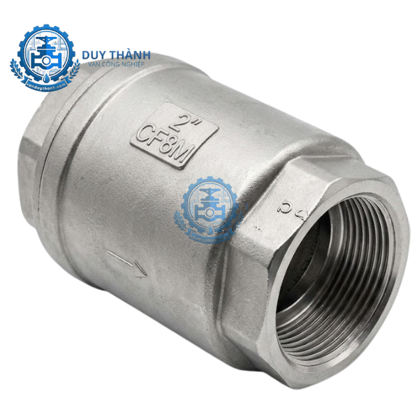 Van Một Chiều Lò Xo Inox 304 Nối Ren Afbv