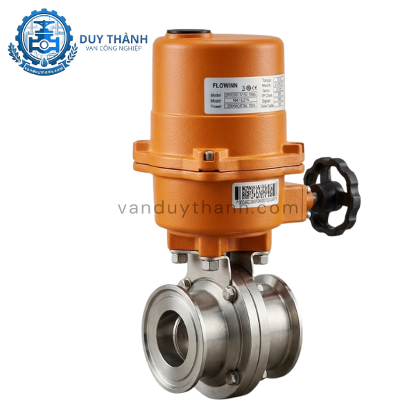 Van Bướm Vi Sinh Điều Khiển Điện