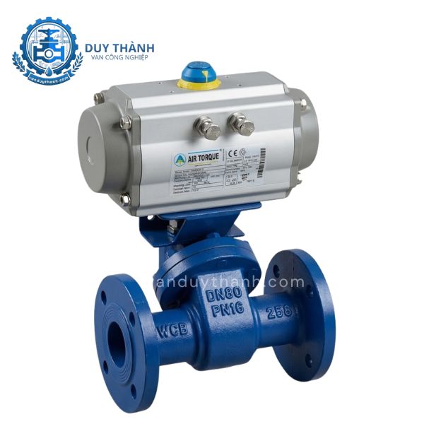 Van Xả Đáy Lò Hơi Thép ETM Đóng Mở Khí Nén