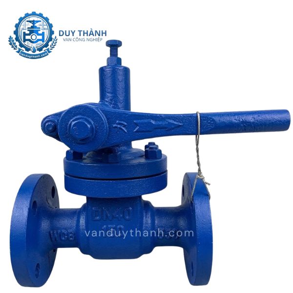 Van Xả Đáy Lò Hơi Thép Etm Mặt Bích PN40