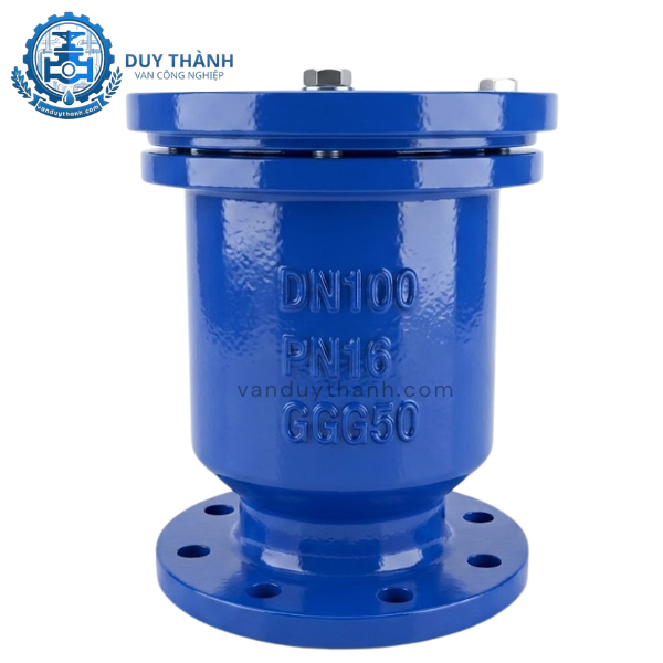 Van Xả Khí Gang Mặt Bích PN16