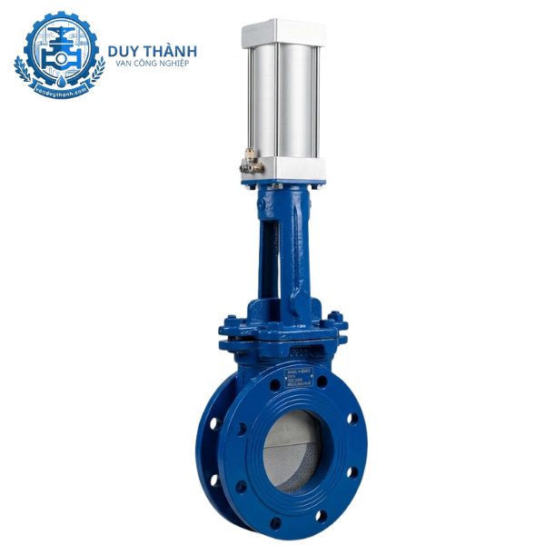 Van Xẻng Van Dao Thép Wcb Đóng Mở Khí Nén