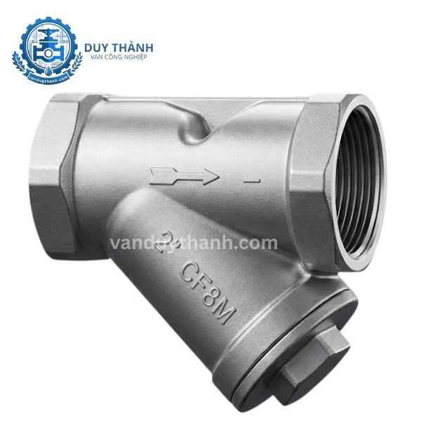 Van Y Lọc Rác Inox 304 Nối Ren Afbv