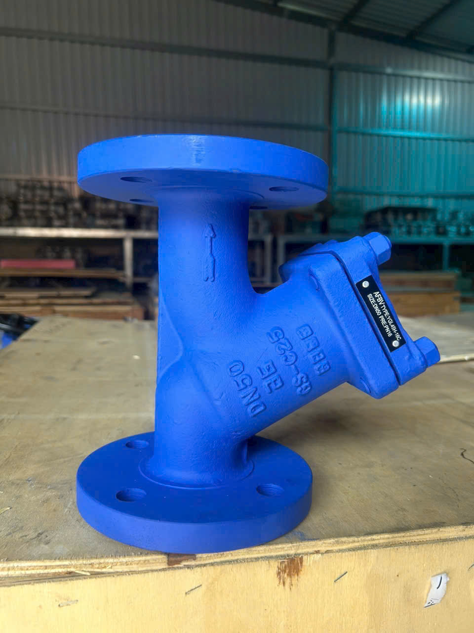 Y LỌC THÉP GS-C25 MẶT BÍCH PN16 DN200