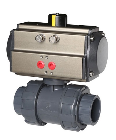 VAN BI 2PC NHỰA UPVC NỐI RẮC CO KHÍ NÉN SANPO MALAYSIA