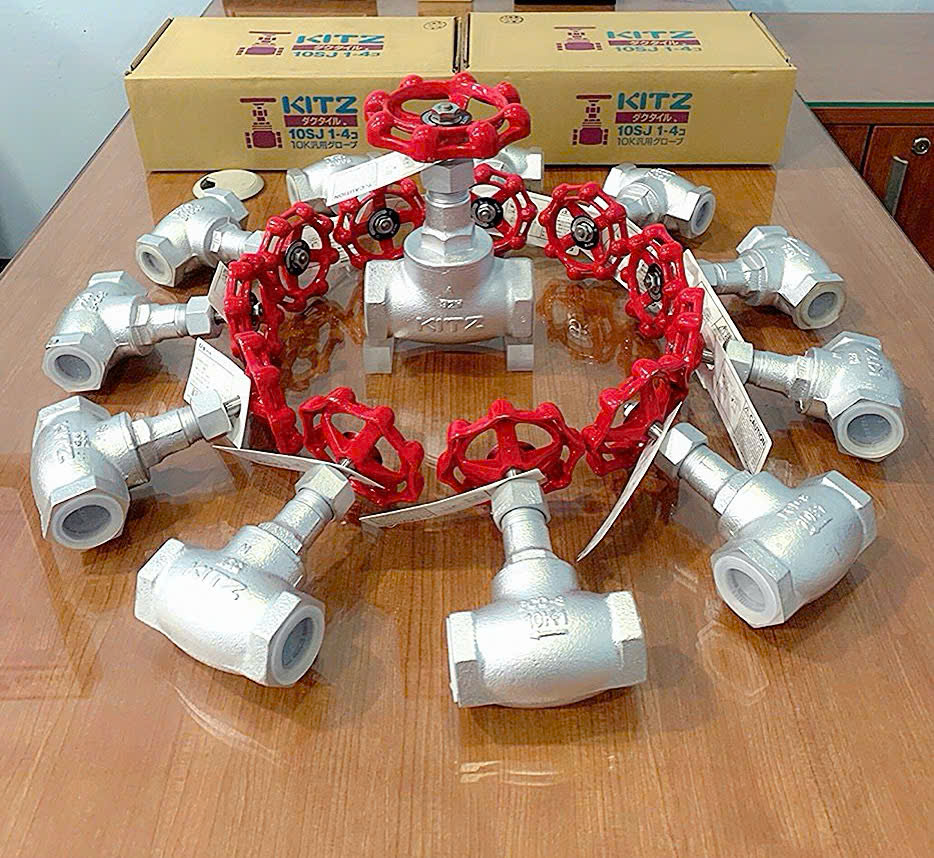 Van Cầu Gang Nối Ren 16K