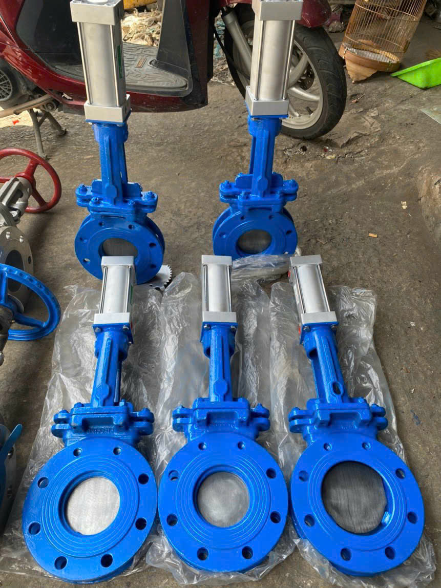 VAN XẺNG THÉP WCB KHÍ NÉN