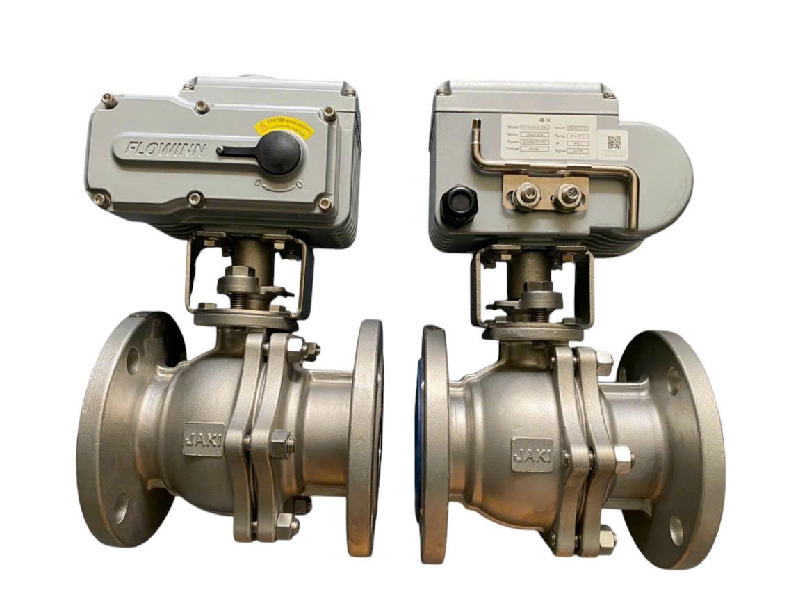 VAN BI MẶT BÍCH ĐIỆN DN300